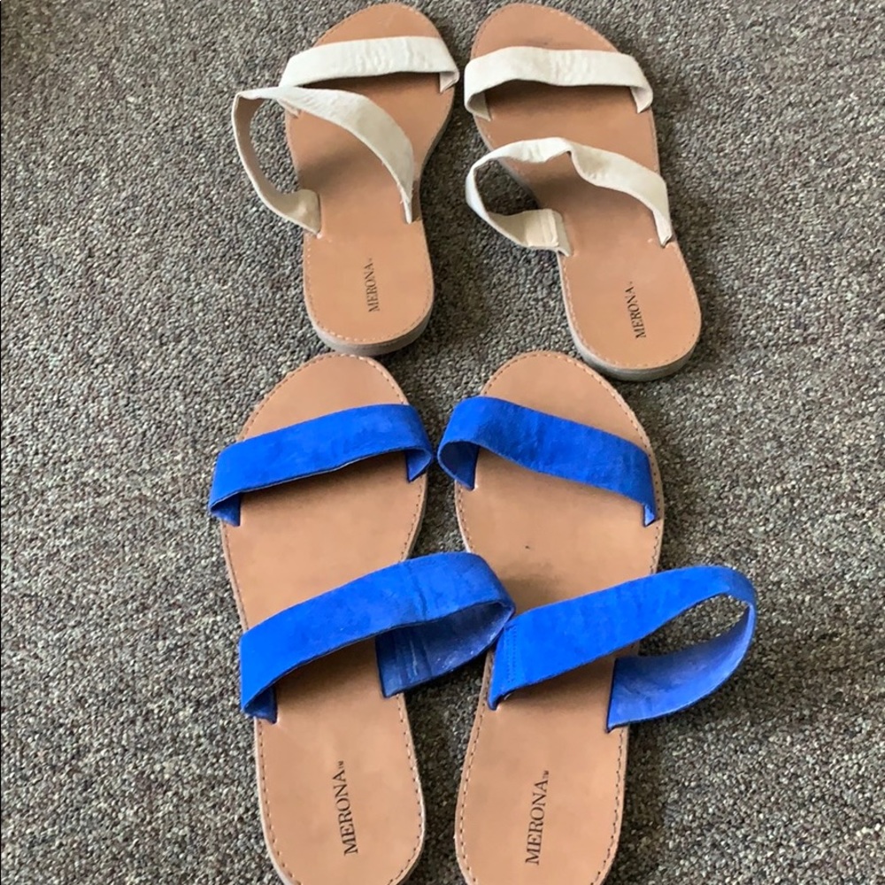 Double trouble ! Sandals